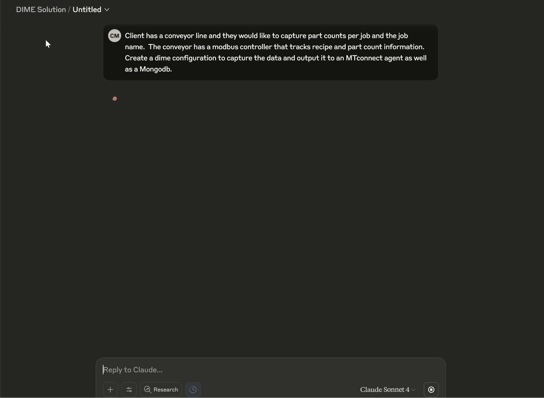 AI Configuration Demo Animation